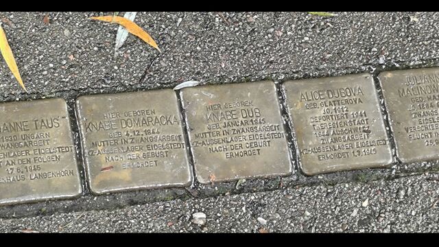 Stolpersteine in Hamburg